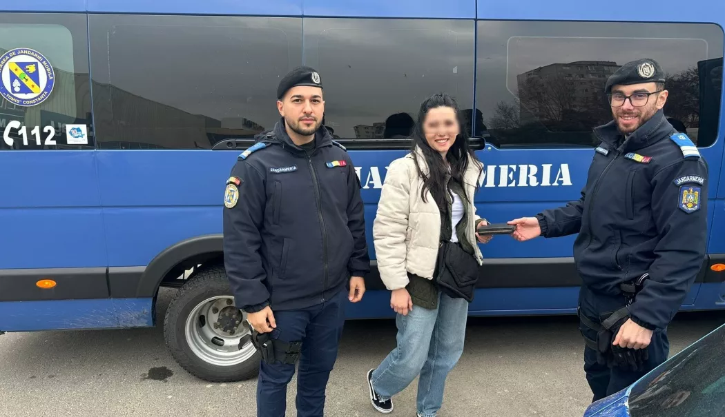 Spirit civic la malul mării: taximetristul a apelat la jandarmi pentru restituirea unui portofel - 1-1772043180.webp