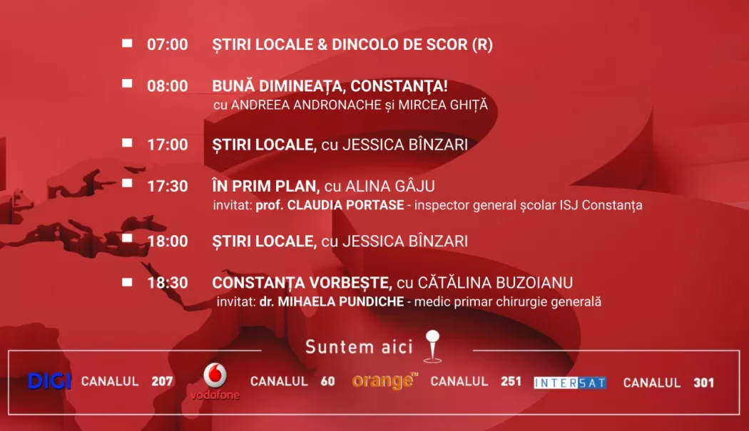 Programul zilei de marți, 17 martie, de la Antena 3 Constanța - 1-1773683423.webp