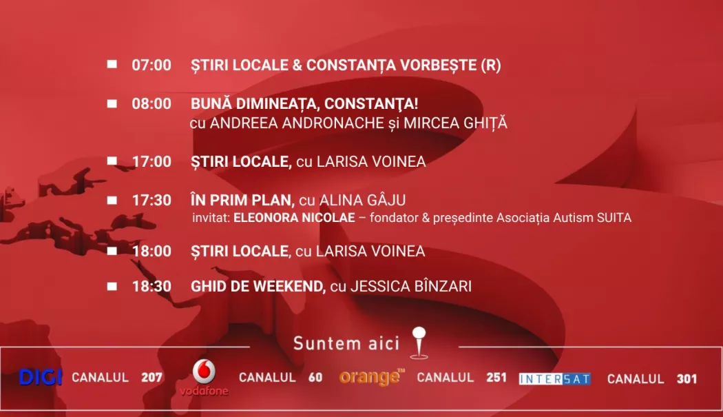 Programul zilei de marți, 2 Aprilie, de la Antena 3 Constanța - 1-1775062062.webp