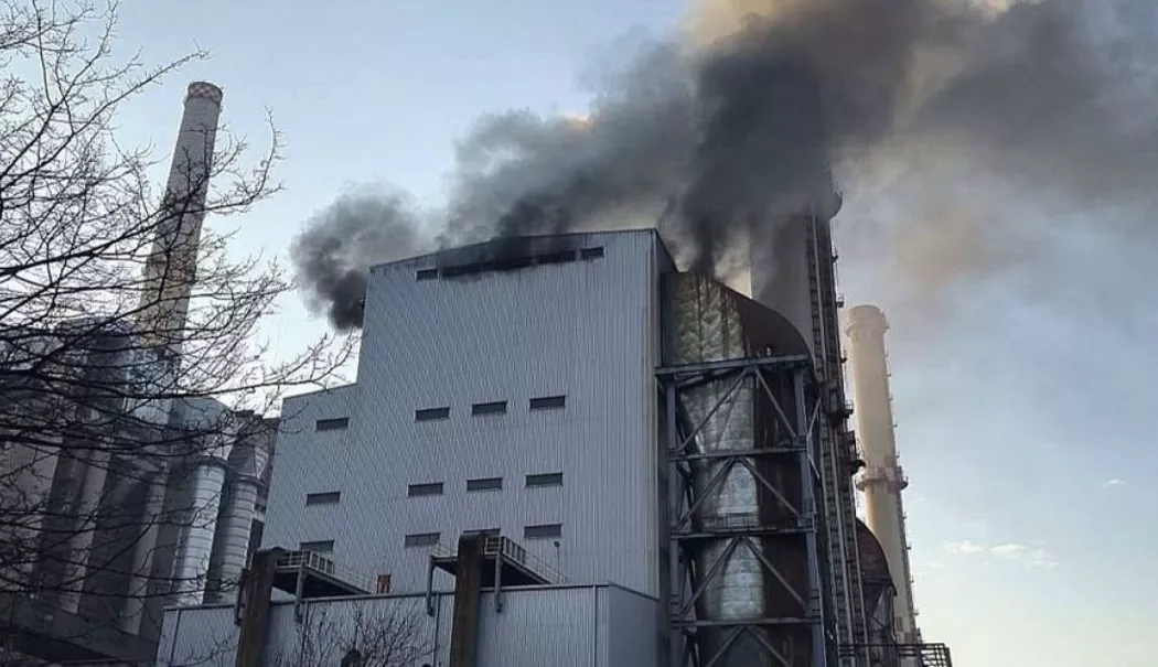 Incendiu la Termocentrala Rovinari: cabluri electrice au luat foc la Grupul 5