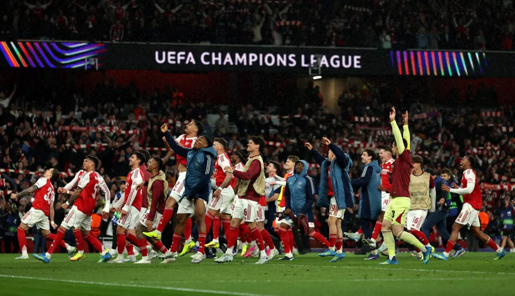 Fotbal: Arsenal Londra, prima finalistă a Ligii Campionilor - 1-1778044775.webp
