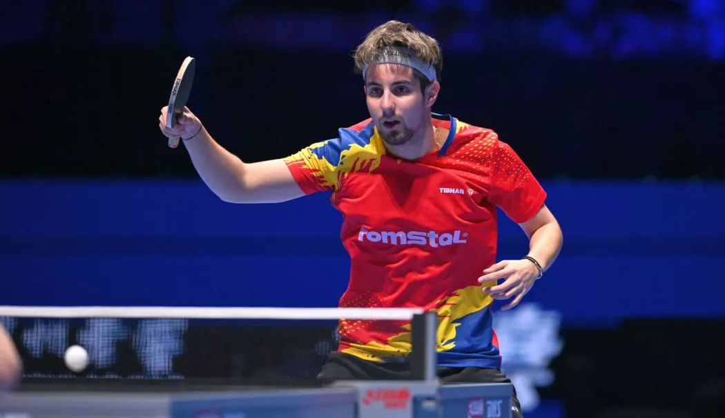 Tenis de masă: Naționala masculină a României, învinsă de China, în optimile Mondialelor de la Londra - 1-1778076201.webp