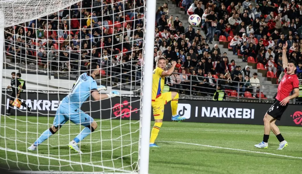 Fotbal, echipa națională: România, remiză în amicalul cu Georgia, de la Tbilisi
