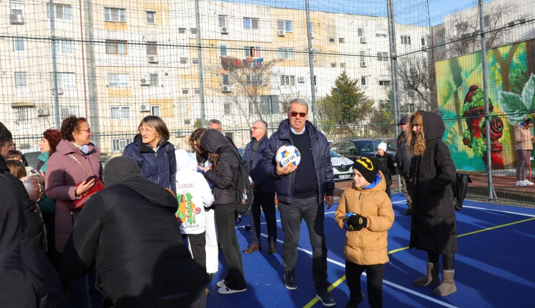 Spațiu modern pentru sport și recreere, inaugurat în cartierul Inel II din Constanța