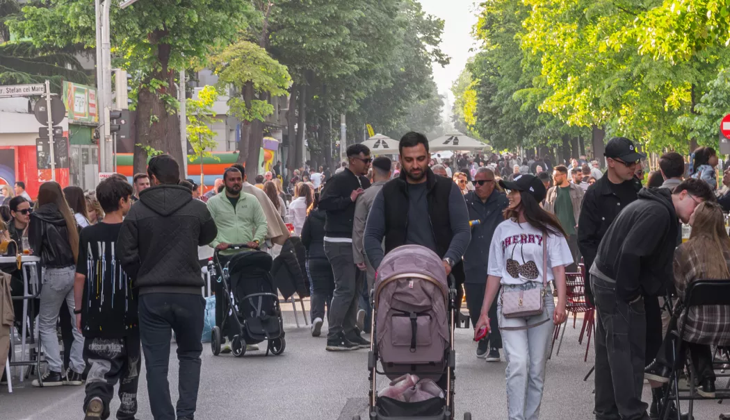 Bulevardul Tomis, ocupat de food truck-uri și pietoni. Ce zone se închid în weekend