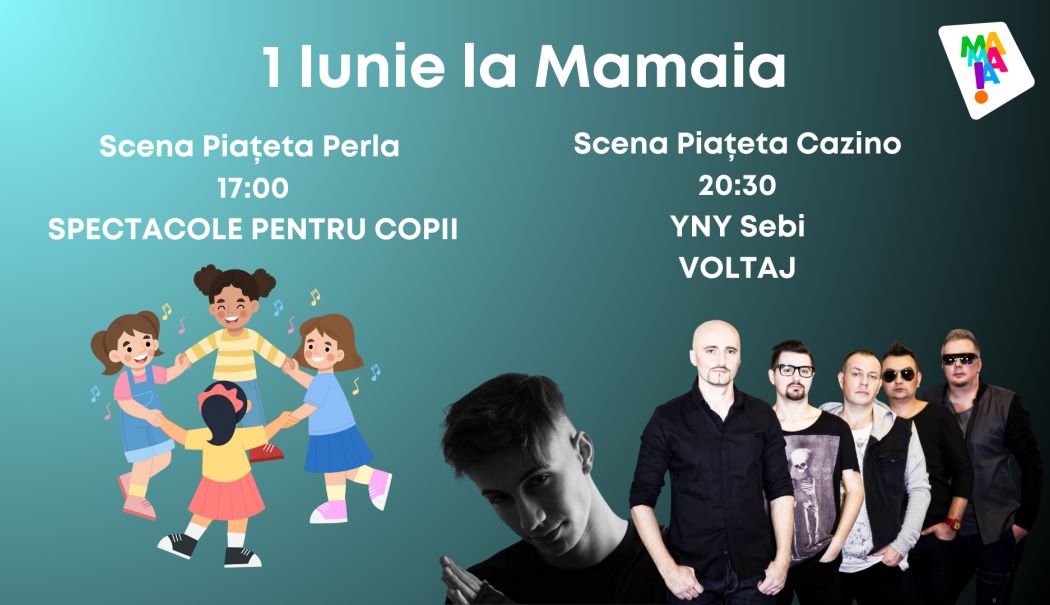 Mamaia, centrul distracției de 1 Iunie: Evenimente de neuitat pentru întreaga familie organizate de OMD Mamaia Constanța - 1-iunie-la-mamaia-1716066807.png