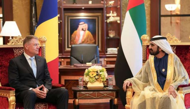 Iohannis - întâlnire cu premierul emiratez; România şi EAU - cooperare în domeniile dezvoltării durabile şi educaţiei pentru mediu - 11-1679416179.jpg