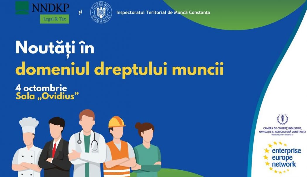 Firmele constănţene, invitate să îşi actualizeze cunoştinţele despre dreptul muncii
