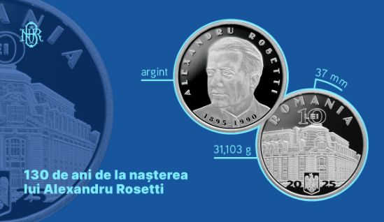 BNR: Monedă din argint cu tema „130 de ani de la naşterea lui Alexandru Rosetti”, lansată în circuitul numismatic - 11-1753705431.jpg