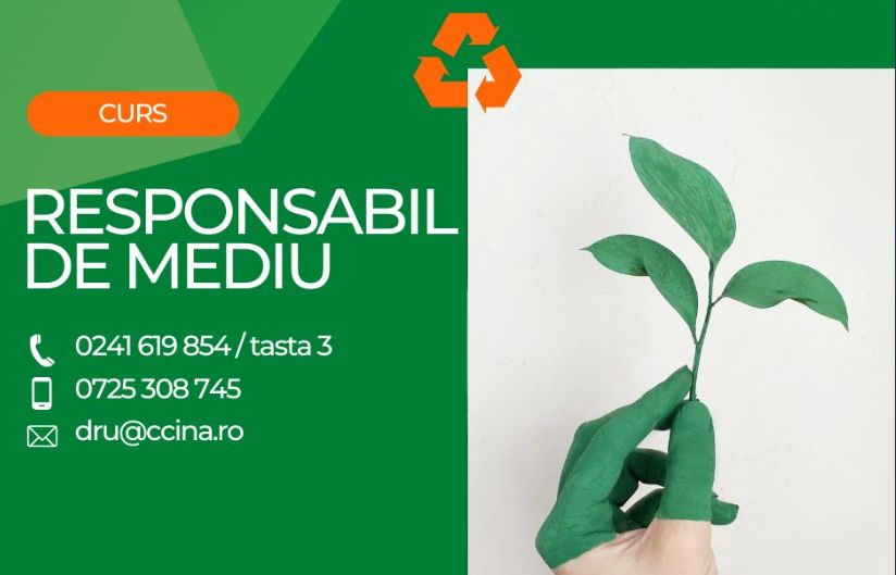 CCINA Constanţa: O nouă ediţie a cursului cu specializarea „Responsabil de mediu”