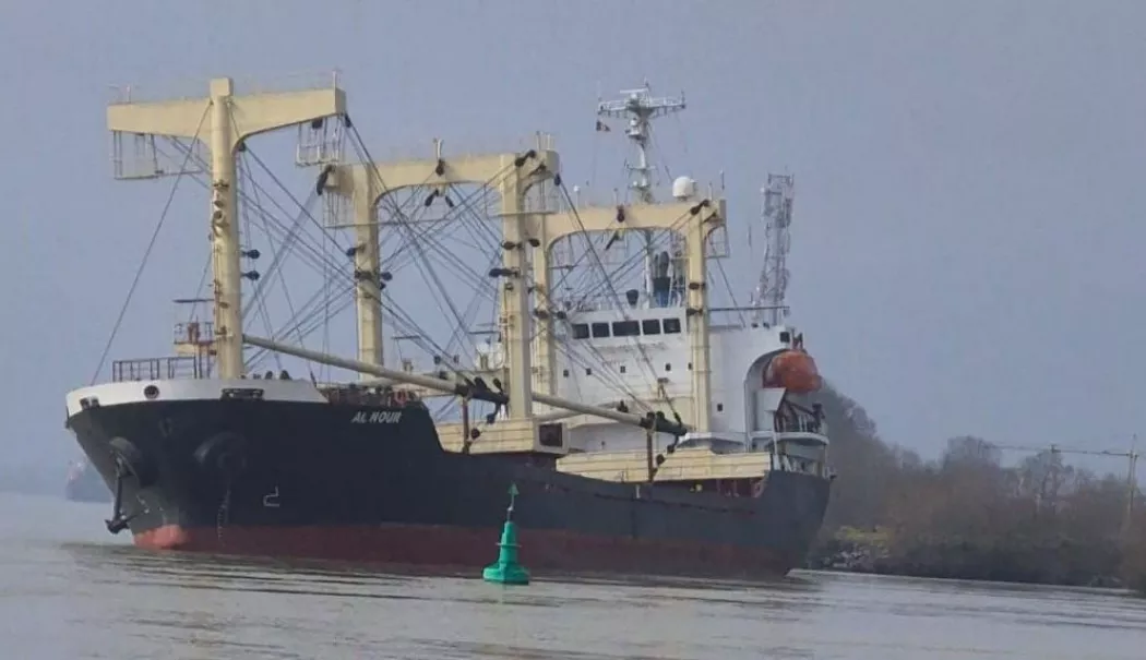 Incident naval! Cargoul AL Nour, sub pavilion Comore, a eșuat pe Canalul Sulina, lângă Maliuc - 11-1770899177.webp