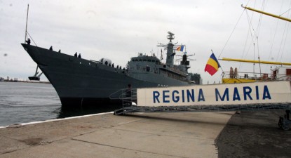 Fregata Regina Maria, nava comandant a misiunii NATO 