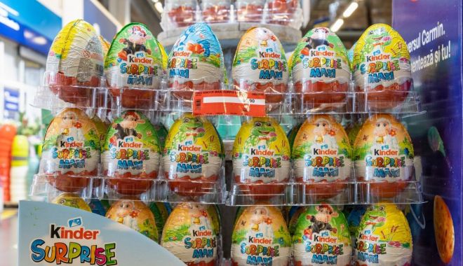 FOCAR DE SALMONELLA! ANSVSA, anunţ important despre produsele Kinder, de pe piaţa românească
