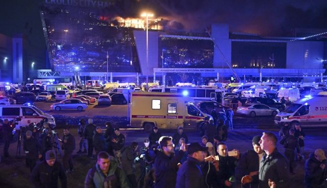 Rusia: Doi suspecţi în atacul de la Moscova au fost reţinuţi după o urmărire cu maşina (parlamentar)