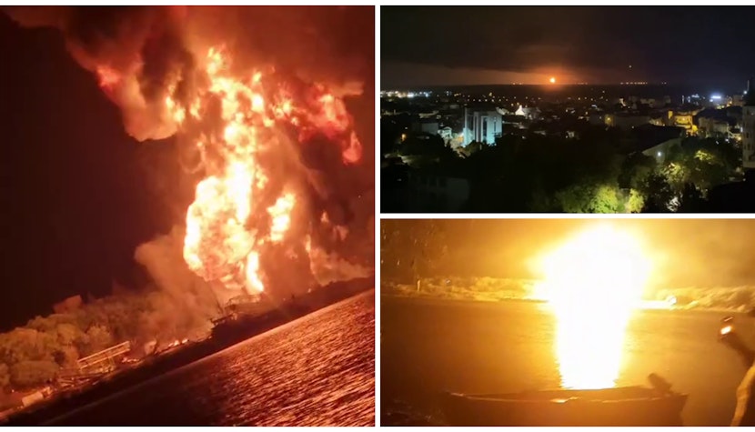 TULCEA, TERORIZATĂ DE BOMBARDAMENTELE DIN UCRAINA! A fost emis Ro-Alert, cerul roşu, vizibil de pe faleză - 1721796890fotojet-1721801622.jpg