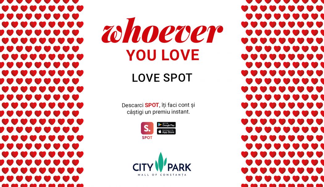 Surprize și premii garantate în SPOT de Valentine’s Day la City Park Mall