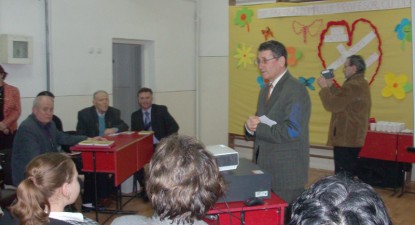 Lansare de carte la Școala 