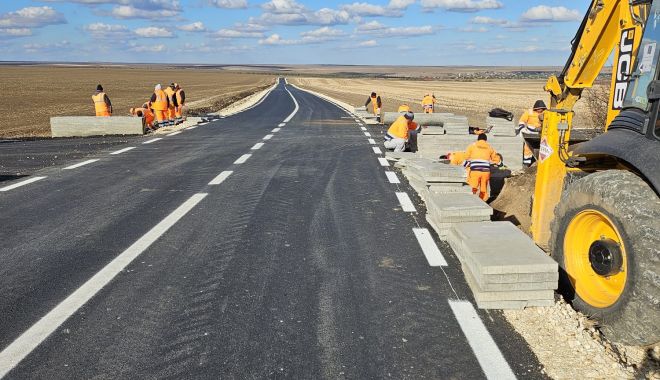 Lucrările pe drumurile județene din Constanța continuă și săptămâna aceasta