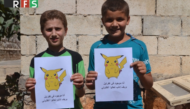 GALERIE FOTO / Copiii din Siria se declară Pokémoni pentru a fi salvați - 2006-1469174153.jpg