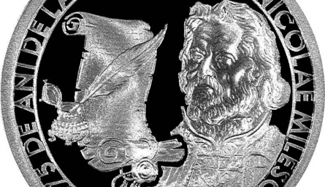 Monedă din argint dedicată lui Nicolae Milescu - 20111031rv-1319796387.jpg