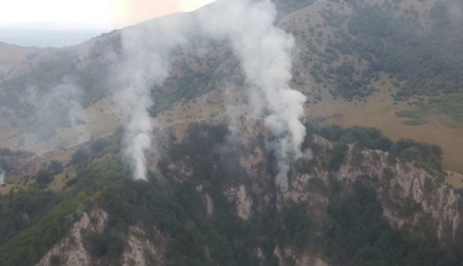Incendiul de la Parcul Natural Domogled s-a stins după șase zile - 20157368194533386902017080618570-1502204135.jpg