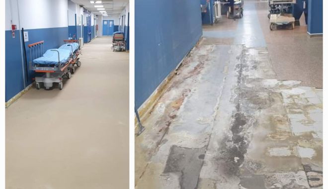 Lucrări de renovare în Spitalul Județean Constanța, la "Primiri Urgenţe". Ce se întâmplă cu pacienții