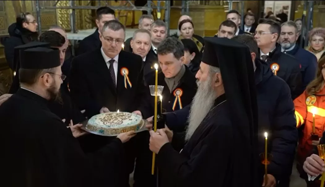 Președintele Nicușor Dan, prezent la parastasul lui Alexandru Ioan Cuza - 20260125-5-1769347643.webp
