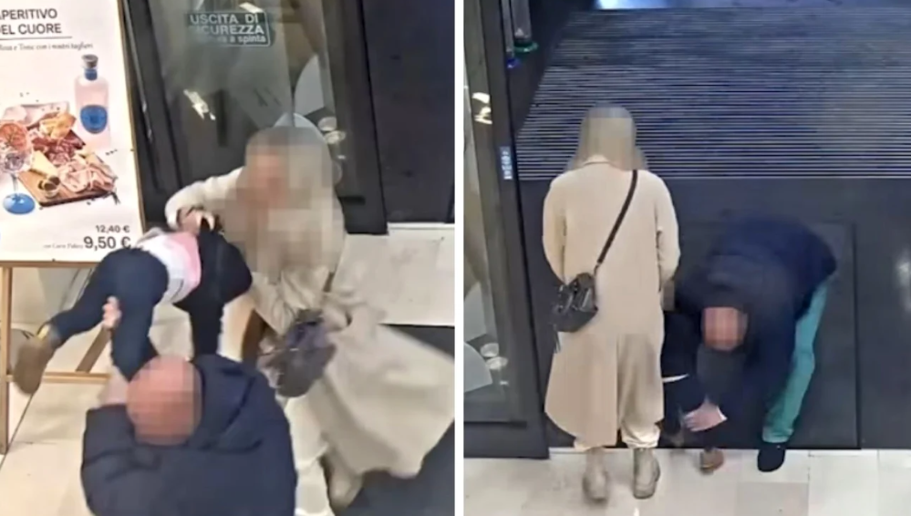 Tentativă șocantă de răpire. Un român fără adăpost a atacat o fetiță în supermarket
