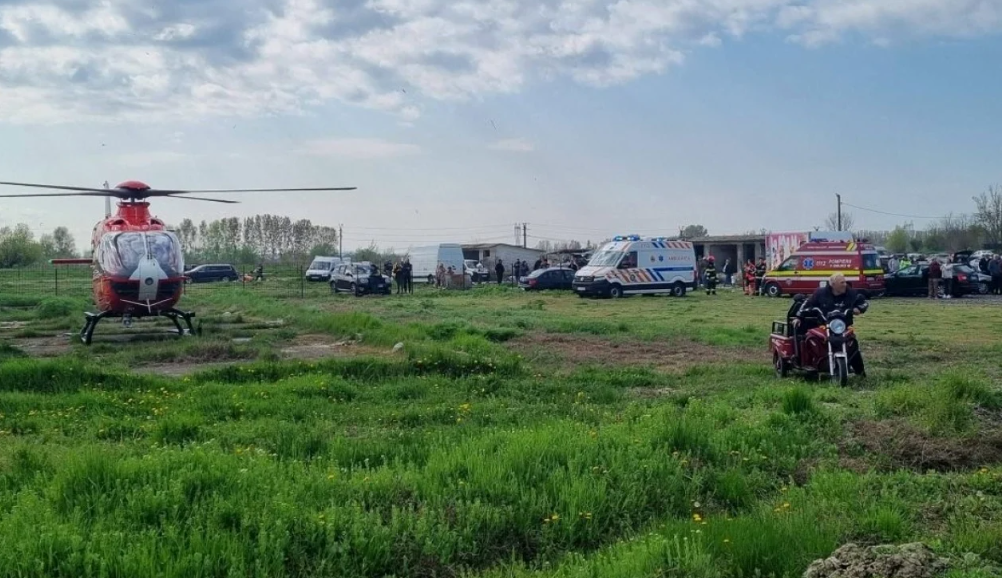 Accident într-un târg săptămânal. Cinci răniți după ce un șofer de 77 de ani a pierdut controlul mașinii - 20260419-6-1776604864.webp