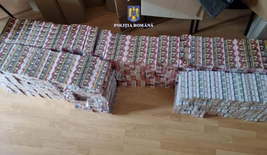 100.000 DE ȚIGARETE DE CONTRABANDĂ, DESCOPERITE DE POLIȚIȘTI - 220912113917big2-1662973347.jpeg