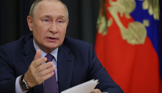 Vladimir Putin susține astăzi un discurs 