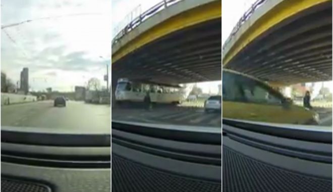 VIDEO INCREDIBIL! Un șofer inconștient, la un pas să producă o tragedie - 222-1578478208.jpg