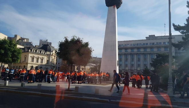 GALERIE FOTO / Reprezentanți ai SAJ Constanța, prezenți la mitingul din Capitală. 