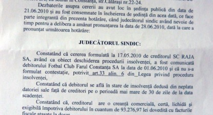 Asociația Sportivă FC Farul nu este în faliment - 22adc7cafefbc46b78e2b34b9ebc75a3.jpg