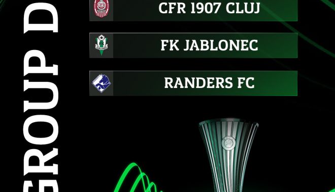 Fotbal / CFR Cluj, în grupă cu Alkmaar, Jablonec şi Randers, în Europa Conference League - 24078530810157808145591205349584-1630067689.jpg