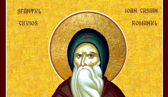 Biserica Ortodoxă îi cinstește pe Sfinții Cuvioși Ioan Casian și Gherman din Dobrogea - 2902cuvioancasianromanul-1550735046.jpg