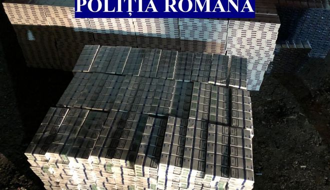 Zeci de mii de pachete de țigări de contrabandă, confiscate de Poliție - 2dectigaripolitisti-1606900324.jpg