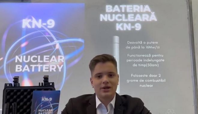 Un adolescent român a inventat un generator de energie de dimensiunea unei doze de suc