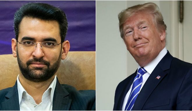 Iranienii recurg la arma ironiei: Donald Trump, 