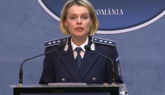 Monica Dajbog (MAI): Peste 23.000 de angajaţi MAI vor fi de serviciu în fiecare zi în perioada minivacanţei de Crăciun