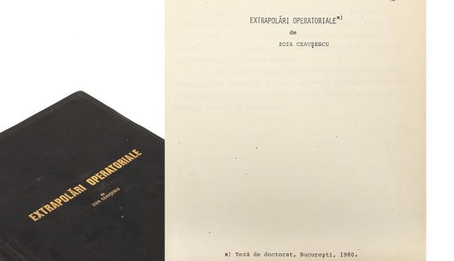 Teza de doctorat a Zoiei Ceaușescu, scoasă la licitație. Iată prețul de pornire - 32674473474431693728469224990518-1675328104.jpg