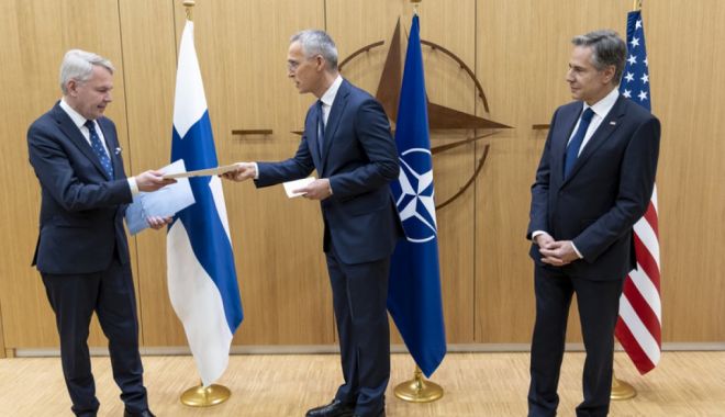 Jens Stoltenberg: “Finlanda este acoperită de azi de articolul 5 al Tratatului NATO”