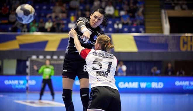 CSM București a fost învinsă de danezele de la Esbjerg, în sferturile Ligii Campionilor