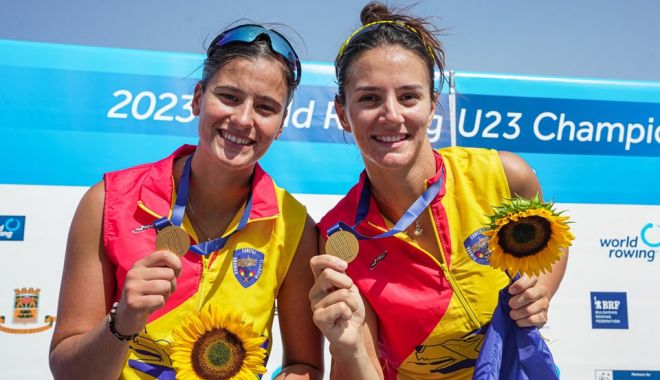 Canotaj: România a încheiat Mondialele Under-23 cu două medalii de aur