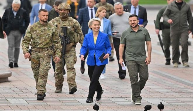 Zelenski îi cere Ursulei von der Leyen să ridice restricțiile pentru importul cerealelor ucrainene în țări vecine, inclusiv în România