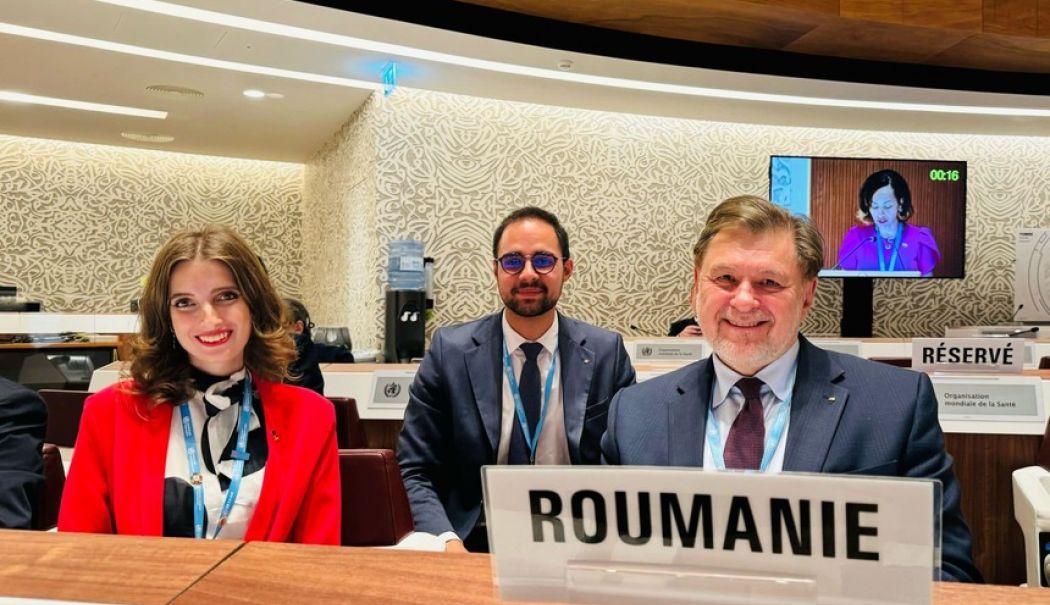 România participă la a 77-a Adunare Mondială a Sănătăţii. Ministrul Rafila a discutat despre nevoia reformelor din sănătate