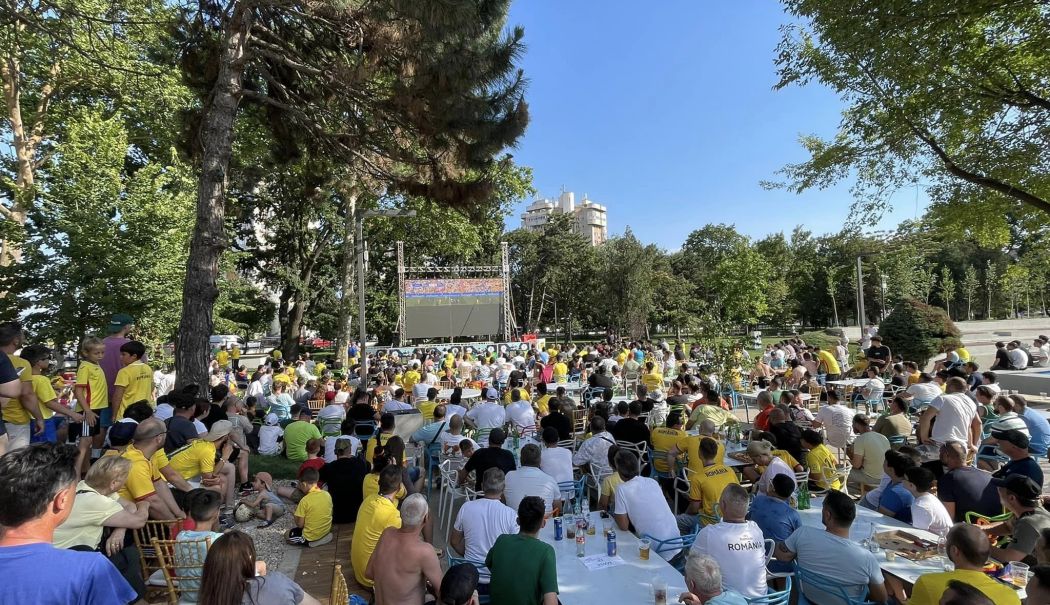 EURO 2024. Veniți în Parcul Gării, pentru a vedea cele trei meciuri programate astăzi