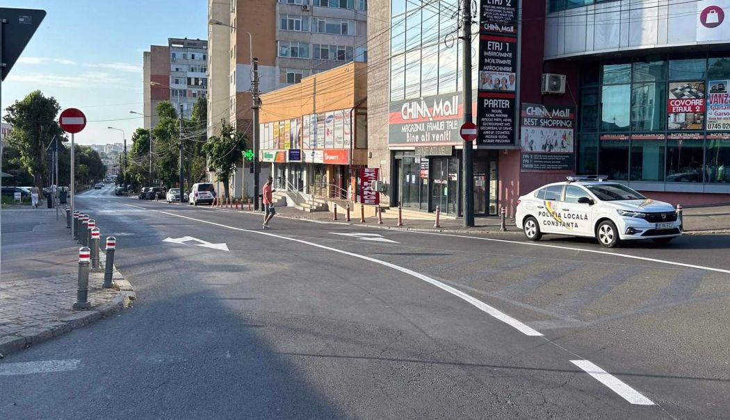 Circulația a fost reorganizată pe străzile Adamclisi și Suceava pentru fluidizarea traficului rutier!