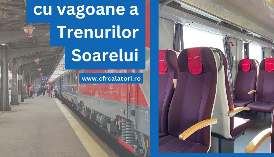 CFR Călători a suplimentat capacitatea de transport dinspre toate regiunile țării către litoralul Mării Negre