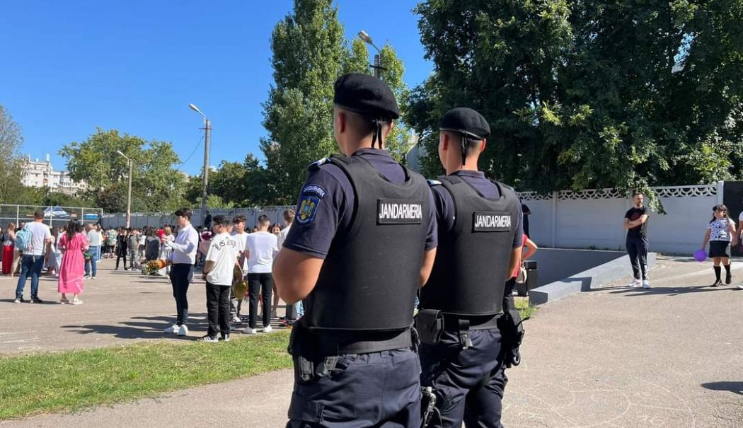 Activități desfășurate în prima săptămână din noul an școlar de jandarmii constănțeni
